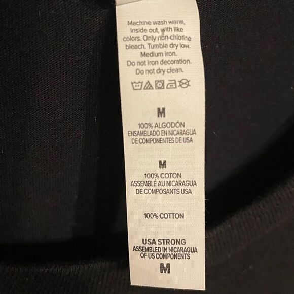 Barstool Sports Hangover Half T-Shirt Crop Top Black Rainbow Y2K M - Picture 3 of 5